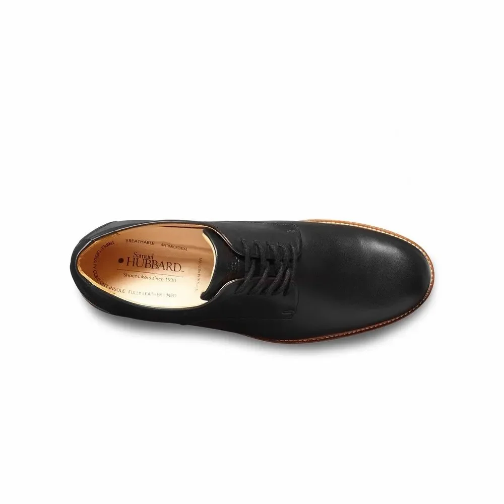 *Brand New* Samuel Hubbard Men’s Founder Oxford Black Leather Size 10